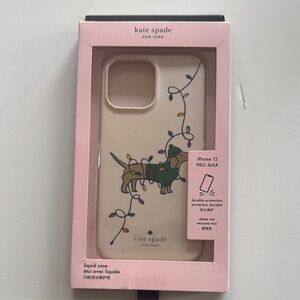 Kate Spade Festive Reindeer iPhone 12 Pro Max Case